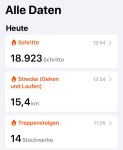 iohone Gesundheitsdaten