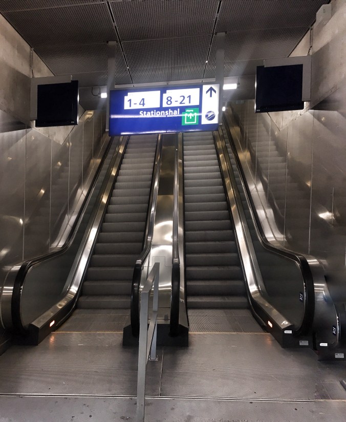 Rolltreppen Utrecht Central