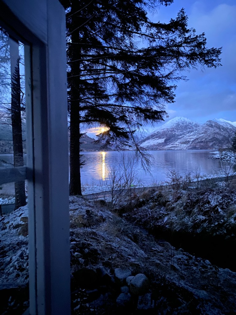 shed view @nme Abenteuer Highlands