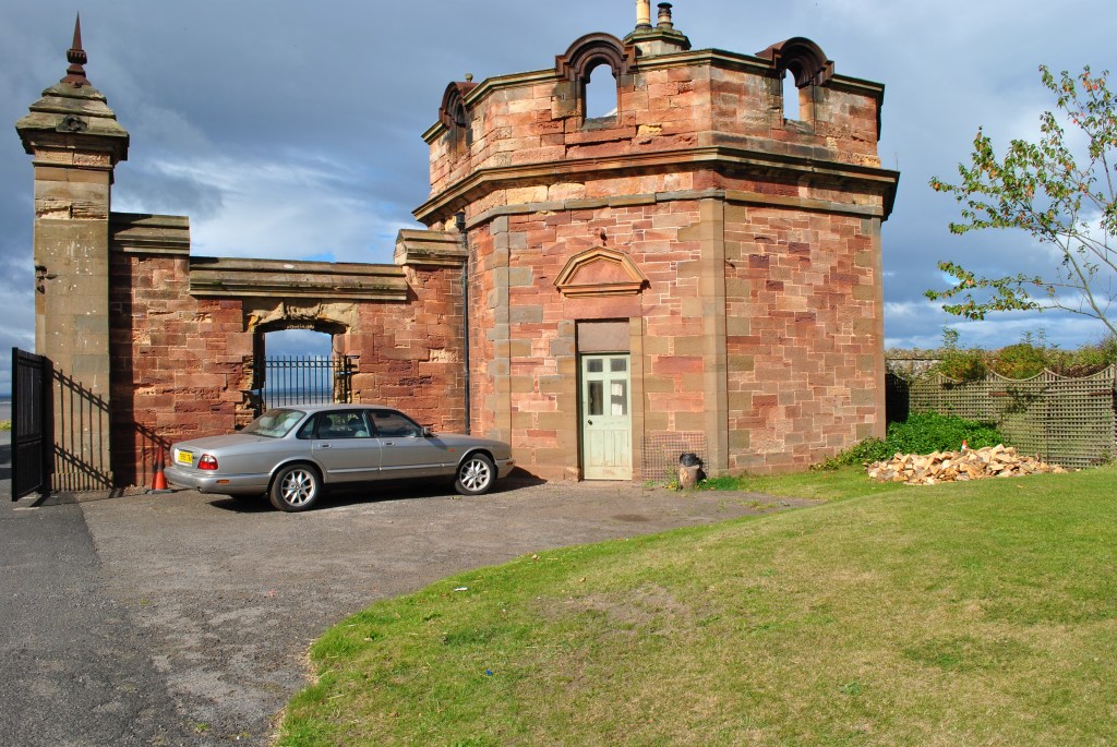 Einfahrt Gosford House @nme Abenteuer Highlands